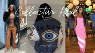 COLLECTIVE HAUL | Pretty Little Thing, EGO, ASOS, THRIFT FINDS and more!
