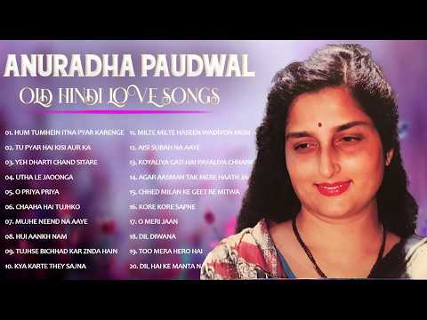 Anuradha Paudwal Hit Songs 💘 80s 90s Love Songs | Evergreen Sadabahar Hits