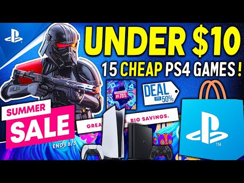 PSN SUMMER SALE 2022 - 15 GREAT UNDER $10 PSN Game DEALS Right Now! CHEAP PS4 Games on Sale to Buy!