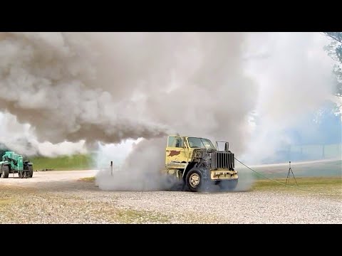 Runaway 2 Stroke Detroit Diesel Engine - 1979 Chevy Semi Truck