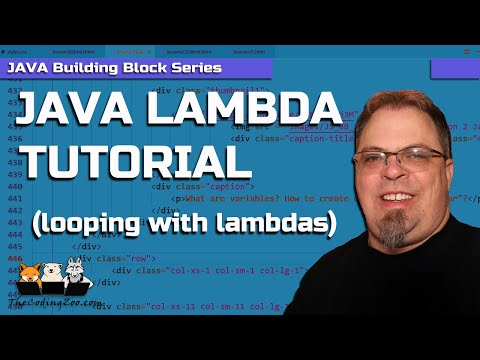 Java Lambda Tutorial - Looping with Lambdas