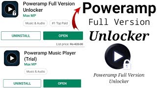 Poweramp Full Version Unlocker Free Download 2019 100% Working Trick | Poweramp Full Version in URDU