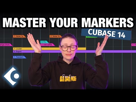 HOW TO USE MARKERS IN CUBASE (+ snap during playback) | Quick Tip Cubase 14