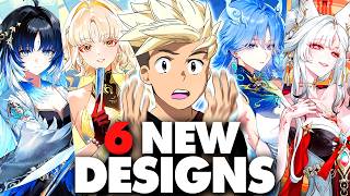 WuWA Just Revealed 6 NEW CHARACTERS | Anime Artist REACTION