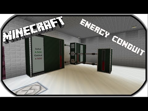 Energy Conduits und Basic Capacitor Bank ⭐ Minecraft Ender IO  Tutorial ⭐ Deutsch / German
