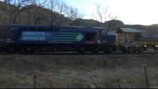 preview picture of video '37419 on 6K60 Mossend - Fort William and Fort William - Mallaig.'