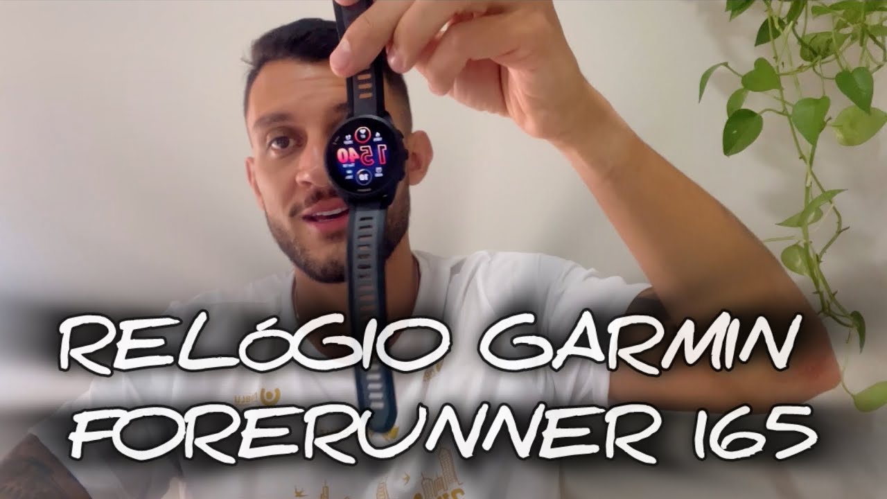 RELÓGIO GARMIN FORERUNNER 165 - VALE A PENA ?!