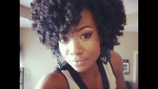 Natural Hair | Flat Twist Out TUTORIAL On Medium Length Hair