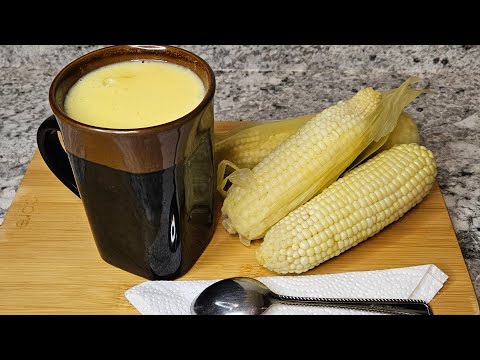 Como Hacer Atol de Elote Salvadoreño Fácil y Rápido/ El secreto para que no se corte 👌