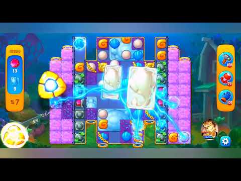 фишдом 2022  #  10896 уровень - прохождение без бустеров # Fishdom,   10896  level - no Boosters.