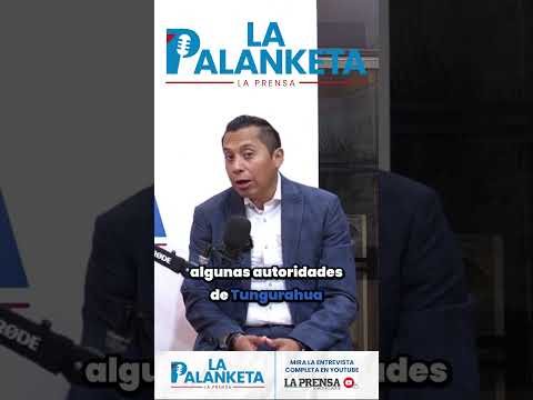 Marco Vinicio Sinaluisa nos comenta que, en Chimborazo, muchos políticos ...