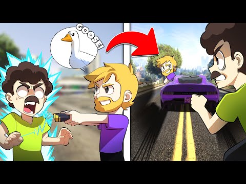 We Played Duck Duck Goose With A TAZER In GTA 5