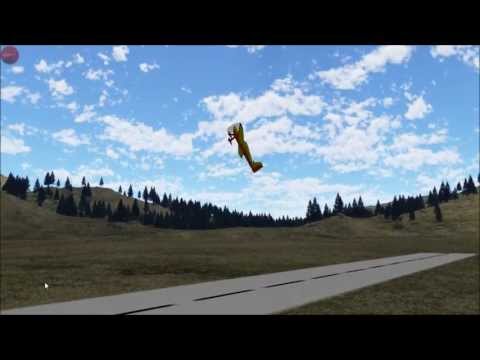 PicaSim: R/C flight simulator Video