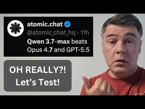 I Tried NEW Qwen-3.7-Max on Three Projects
