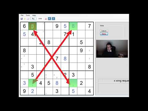Sudoku Tricks:  The X-Wing And How To Spot It
