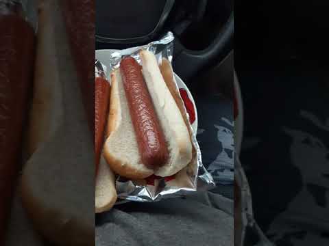 got some gas station hot dogs