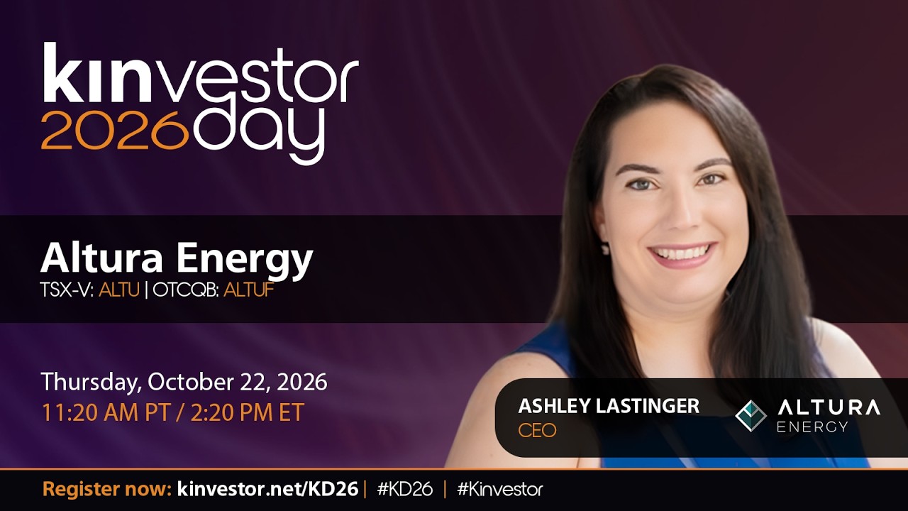 Altura Energy Presenting at the Kinvestor Day 2026 Virtual Investor Conference