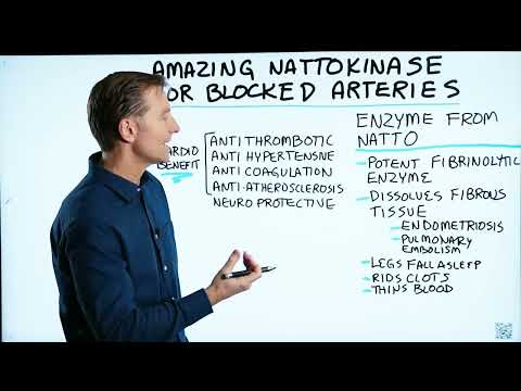 Nattokinase’s Amazing Effect on Blocked Arteries & Circulation