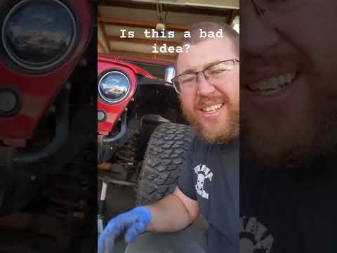 Stock TJ Axles, 35s, Front Locker... What Could Go Wrong