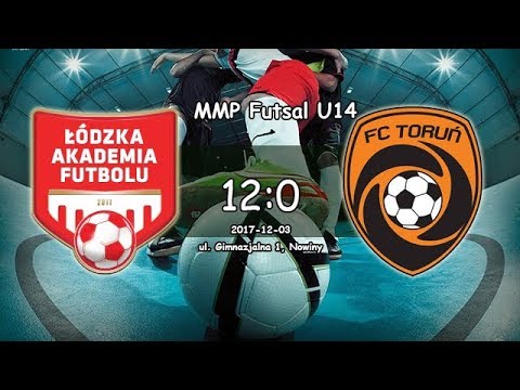 Malwee Łódź (ŁAF 2003) 12:0 FC Toruń MMP w Futsalu U14 (2017/12/03)