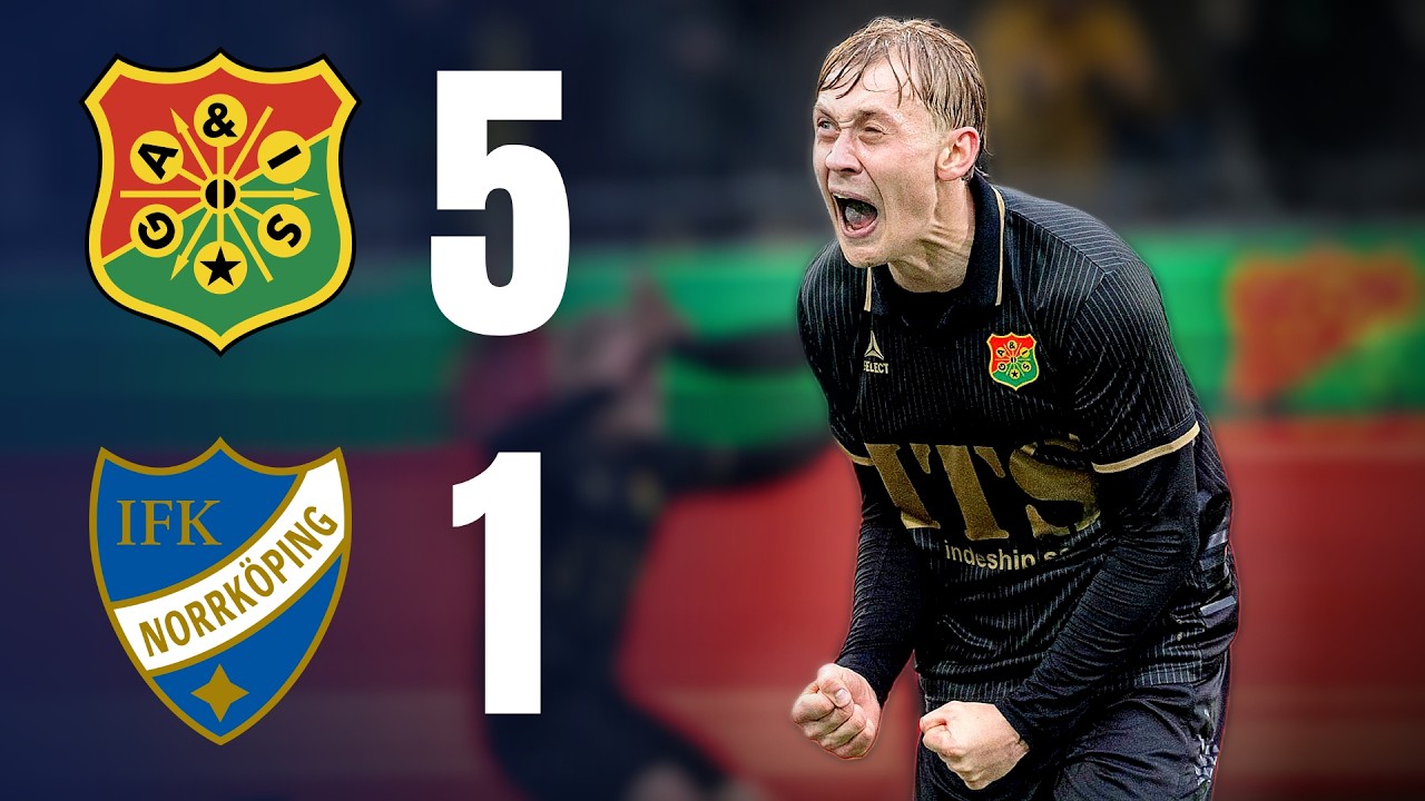 GAIS vs IFK Norrköping Highlights