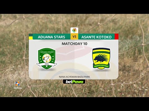 ADUANA STARS 0 : 0 ASANTE KOTOKO - HIGHLIGHTS | WK 10