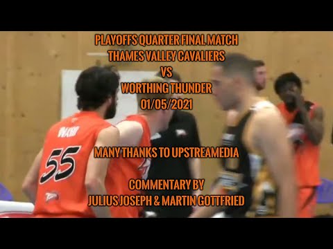 Thames Valley Cavaliers vs Worthing Thunder - 01/05/2021 - Playoffs Quarter Final Match