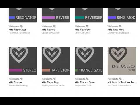 Kilohearts giving away all Toolkit REs in the Reason Studios RE Shop (except Disperser and Fatuator)