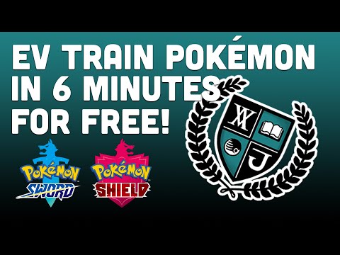 How to EV Train Your Pokémon in 6 Minutes FOR FREE! on Pokémon Sword and Shield