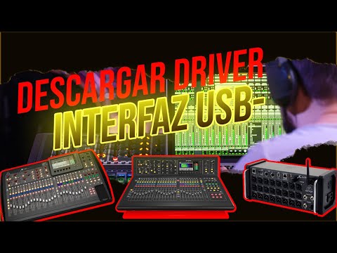 Conectar Interfaz USB, XR-18,X32 y M32
