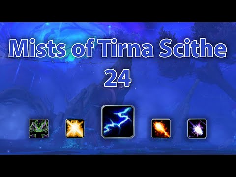 [9.0.5] Mists of Tirna Scithe +24 | Elemental Shaman PoV