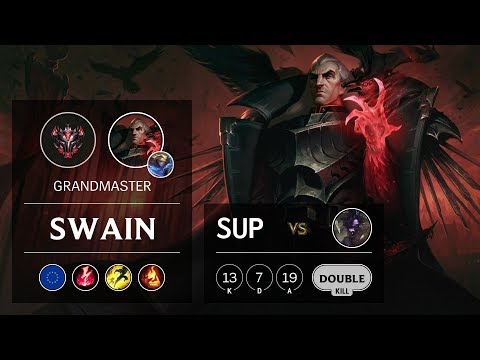 Swain Support vs Alistar - EUW Grandmaster Patch 9.18