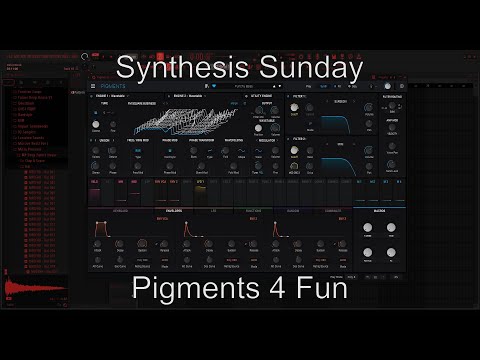 Synthesis Sunday Pigments 4 Fun