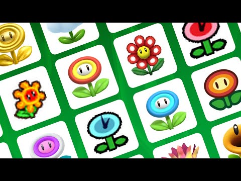 Every Single Flower In Mario Ever