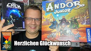 Deutscher Spielepreis 2020 - Die Gewinner stehen fest - Alle Infos zu den Spielen