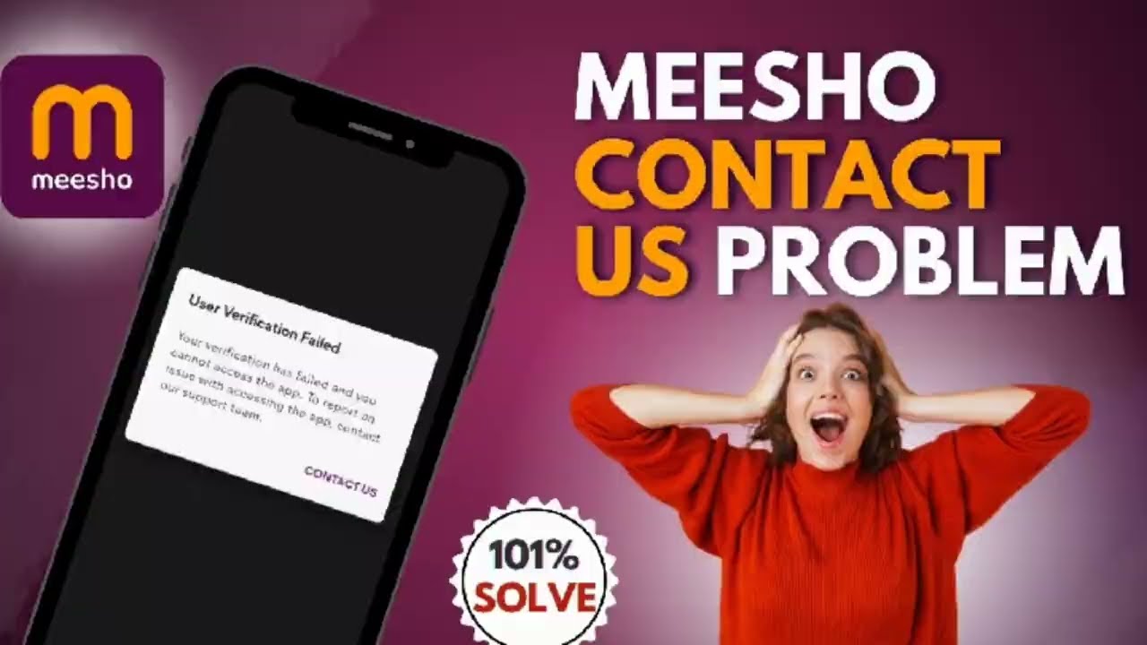 Solving Contact Us Problem in Meesho Account | How to Recover Meesho Account