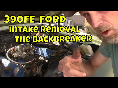 390 Ford FE Intake Removal, for the 1968 Mercury Park Lane Budget Build.