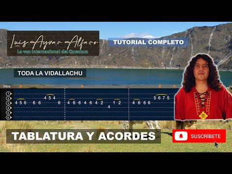 🙂COMO TOCAR (TODA LA VIDALLACHU)💖 DE LUIS AYVAR ALFARO - TUTORIAL