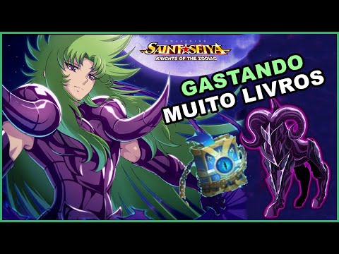 GASTANDO MUITO LIVROS AZUL NO SHION DE SAPURIS SAINT SEIYA AWAKENING