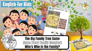 The Big Family Tree Game | English for Kids | Family