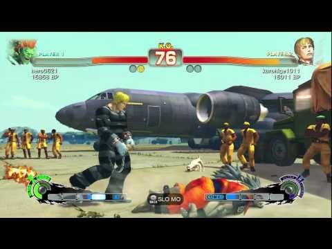 SSF4: hero0621 (Blanka) vs. kurohige1011 (Cody)