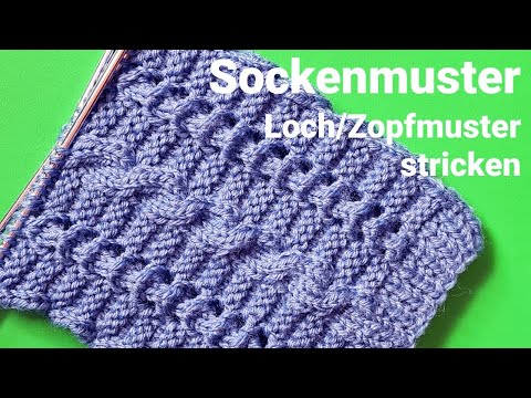 Sockenmuster stricken