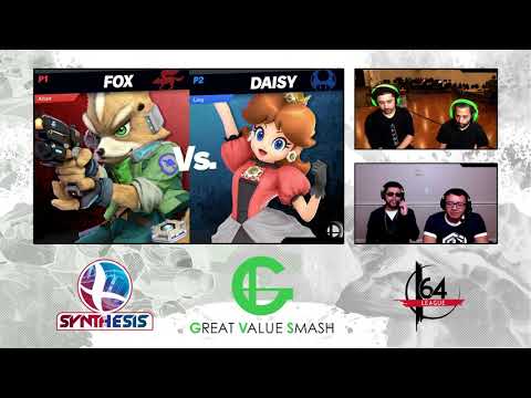 Smash Ultimate: Rogue | Light (Fox) V LingLing (Daisy) - Synthesis 33 Tournament SSBU
