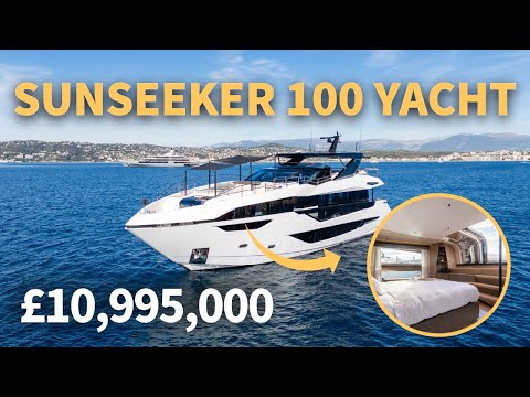 POWER, ELEGANCE, AND COMMANDING PRESENCE | SUNSEEKER 100 YACHT "FAMILY SPIRIT"