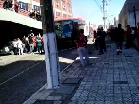 Chegada do delegação do Brasil de Pelotas (Xavante) no aniversario de 103 anos