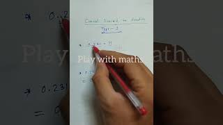 convert decimal to fraction, decimal fractions tricks, convert decimal to fraction in calculator