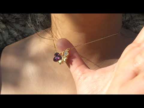 Minufly Butterfly Pendant Necklace