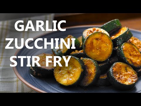 , title : 'Garlic Zucchini Stir Fry in Under 10 Minutes!
