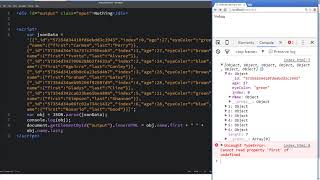 Download the video "61  JavaScript Multiple Objects"