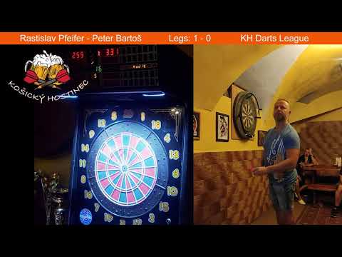 Rastislav Pfeifer - Peter Bartoš (KH Darts League)